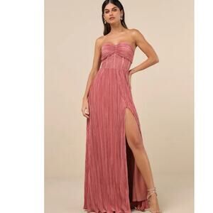 Lulus | Dresses | Lulus Gold Bridesmaid Dress | Poshmark
